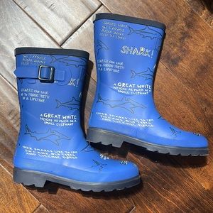 Joules rain boots size 4